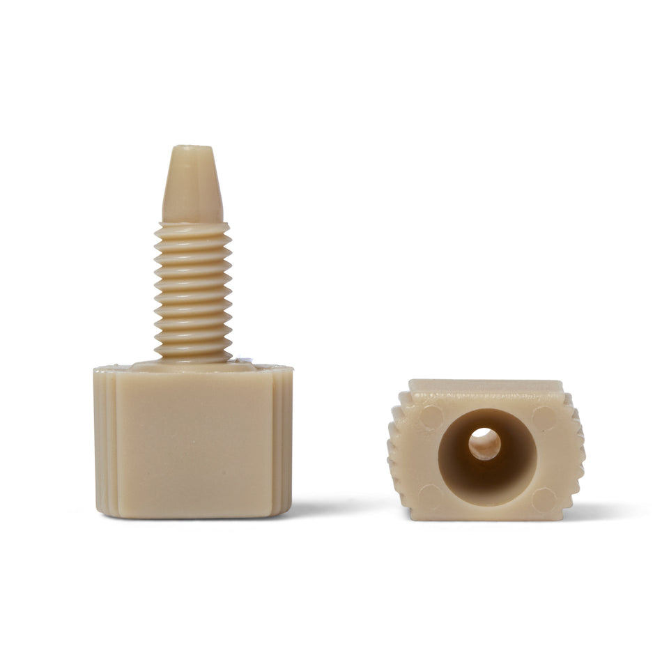 HPLC PEEK Flat Head Fitting (for 1/16" OD Tubing)