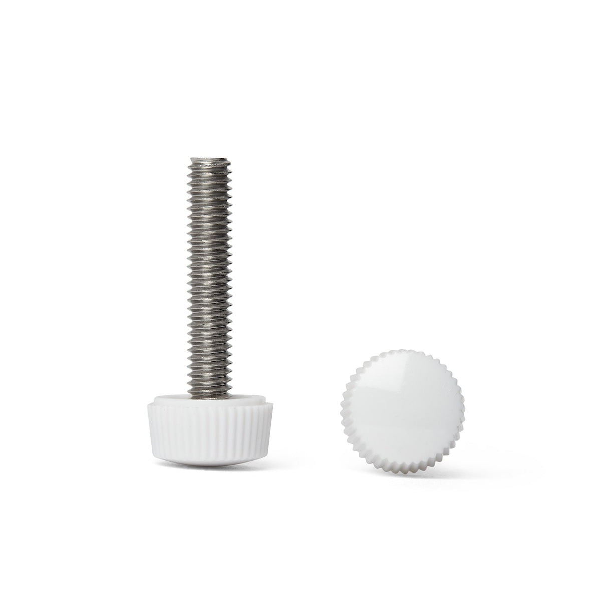 Polycarbonate Thumb Screw (Stainless Steel Thread) - DIN 653