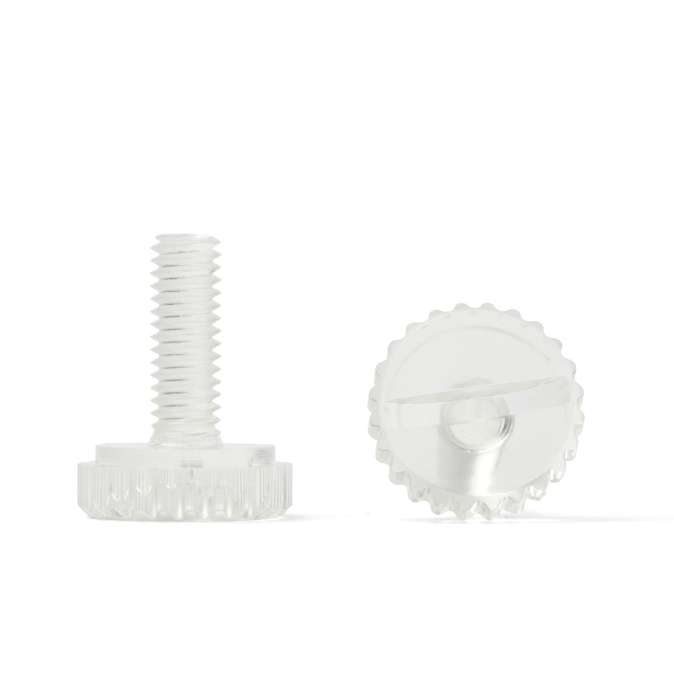 Polycarbonate Thumb Screw (Transparent) - DIN 653