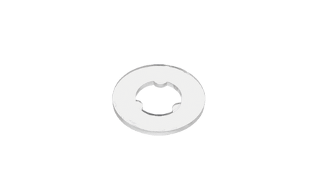 Polycarbonate Anti Loss Flat Washer - High Performance Polymer-Plastic Fastener Components